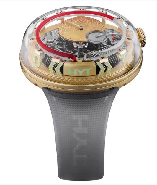2019 Cheap Luxury Replica HYT H²0 »TIME IS FLUID« 251-GD-465-RF-RU watch